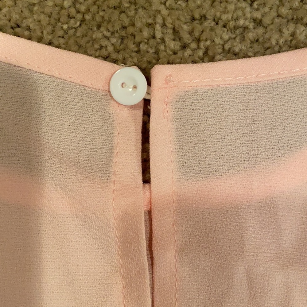Light Pink Ruffle Dress - Picture 3 of 3